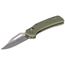 KTO Resurgence Knife, Clip Point Blade, Moss Green Handle