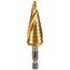 12-Step Drill Bit, Double-Fluted, 3/16" to 7/8", 25962