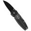 Lightweight Lockback Knife, 2-1/2" Drop Point Blade, Black Handle, 44001-BLK
