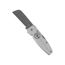 Lightweight Lockback Knife 2-1/2" Coping Blade, Silver Handle, 44007