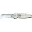 Lightweight Lockback Knife 2-1/2" Coping Blade, Silver Handle, 44007