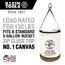 Canvas Bucket with Bucket Top, 22", 5104CLR22