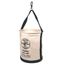 Canvas Bucket, Wide Straight-Wall with Pocket, Swivel Snap, 12", 5109PS