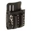 Leather Tool Pouch with Knife Snap, 5-Pocket, 5126