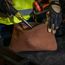 Zipper Bag, Top-Grain Leather Tool Pouch, 12-1/2", 5139L