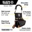 Tradesman Pro Tool Pouch, 9 Pockets, 9.5 x 7.5 x 9.5", 5242