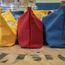 Zipper Bags, Large Canvas Tool Pouches, Assorted Colors, 3-Pack, 5539LCPAK