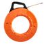 Fiberglass Fish Tape with Spiral Leader, 200', 56014