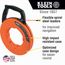 Multi-Groove Fiberglass Fish Tape with Nylon Tip, 50', 56382