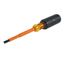 Insulated Screwdriver, 1/4" Cabinet, 4" Round Shank, 602-4-INS