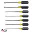 Nut Driver Set, 6" Shafts, 7-Piece, 647