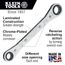 Ratcheting Box Wrench Set, 7-Piece, 68222