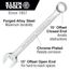 Combination Wrench Set, 9-Piece, 68402