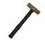 Brass Sledge Hammer, Rubber Handle, 10-Pound, 7HBRFRH10