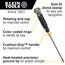 Precision Screwdriver Set, Slotted, and Phillips 4-Piece, 85615