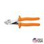 Diagonal Cutting Pliers, Insulated, Heavy-Duty, 8", D2000-28-INS