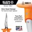 Pliers, Long Nose Side-Cutters, Insulated, 7", D203-7-INS