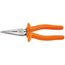 Long Nose Pliers, Insulated, 8", D203-8-INS