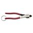Diagonal Cutting Pliers, High-Leverage, Tie Ring, 8", D228-8TT
