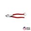 Diagonal Cutting Pliers, High-Leverage, Tie Ring, 8", D228-8TT
