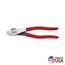 Diagonal Cutting Pliers, High-Leverage, Angled Head, 8", D238-8
