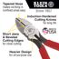 Diagonal Cutting Pliers, Heavy-Duty, All-Purpose, 6", D252-6