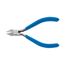 Diagonal Cutting Pliers, Pointed Nose, Extra-Narrow Jaw, 4", D259-4C