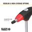 Hex Key Set, SAE Ball-End T-Handle, 6", with Stand, 10-Piece, JTH610EB