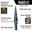 13-Step Drill Bit, 3/8" Hex, Double Straight Flute, 1/8" to 1/2", KTSB01