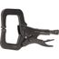6" C-Clamp, 6" Long Nose & 10" Curved Jaw Locking Pliers Set (3 Piece)