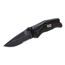 3-1/2" Assisted Opening Folding Knife, Serrated/Straight Blade
