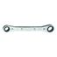 3/8" x 7/16" Offset Box End Wrench, 12-Point, Double End