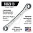 3/8" x 7/16" Offset Box End Wrench, 12-Point, Double End