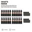 20-Piece Slim ProFlex Impact Bit Set, #2 Phillips and #2 Square