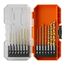 14-Piece Titanium Drill Bit Set