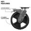 MODbox Utility Cart 8" Wheel (4 Pack)