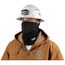 Neck and Face Warming Half-Band (Black)
