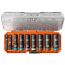 9 Piece KNECT Deep-Well 3/8" Drive Impact Socket Set, Metric