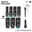 9 Piece KNECT Deep-Well 3/8" Drive Impact Socket Set, Metric