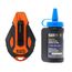 100' Smooth Retractable Chalk Reel with Blue Chalk Refill