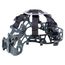 6-Point Suspension Replacement for Type 1 Hard Hats (Gray)
