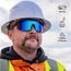 Polarized Blade Safety Glasses (Blue), 03002
