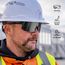 Polarized Blade Safety Glasses (Silver), 03003