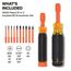 10-in-2 Insulated Auto-Lock Screwdriver Set, 32310INS