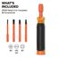 4" -1 Insulated Lock Screwdriver, 32604INS