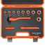 Insulated Ratchet and Sockets, 12 Piece, 47110INS