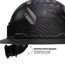 KARBN Freedom Series Non-Vented Full Brim Hard Hat, Class E, 60346FS