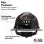 Freedom Hard Hat, Vented Full Brim, 60347FS