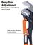 17" Quick Adjust S-Jaw Pipe Wrench, 68231