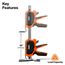 Heavy-Duty Construction Jack (350 lb. Load Capacity), 77000